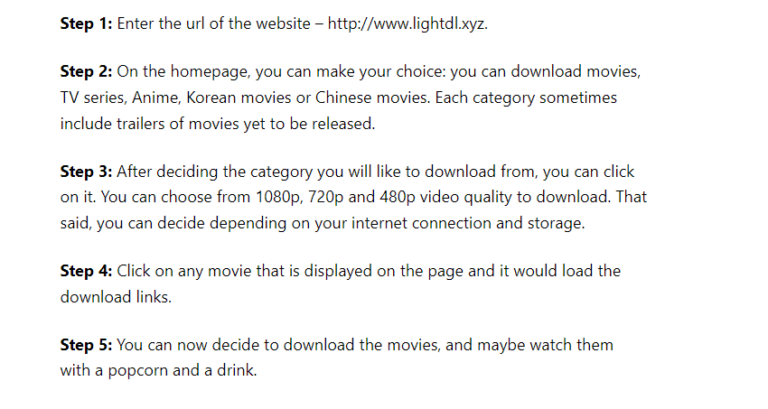 Lightdl Downloads – Download Movies, and TV Series Online